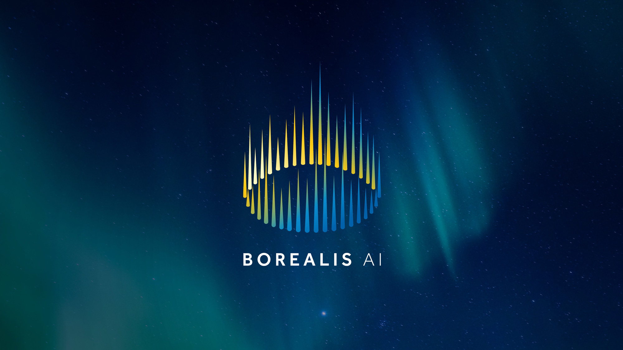 RBC Borealis logo on an aurora night background.