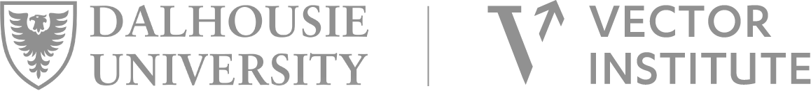 Combined logos of Dalhousie University and Vector Institute