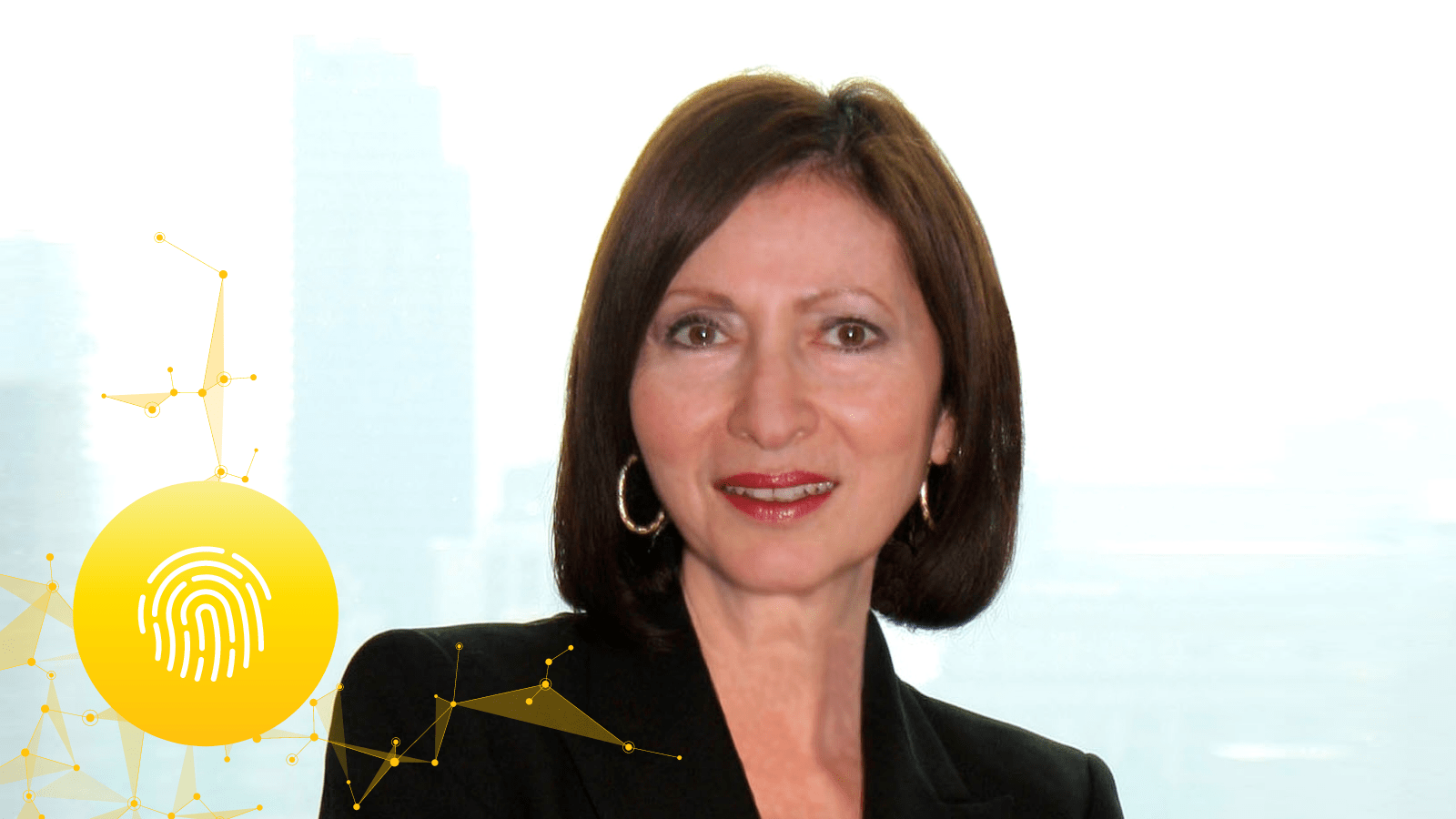 A photograph of Ann Cavoukian