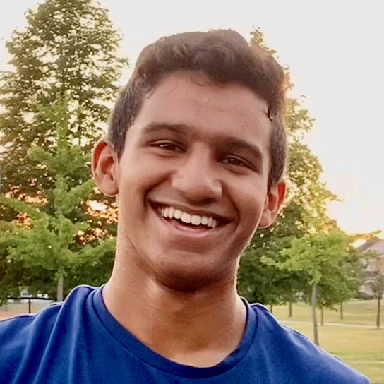 Portrait of Aaran Arulraj.