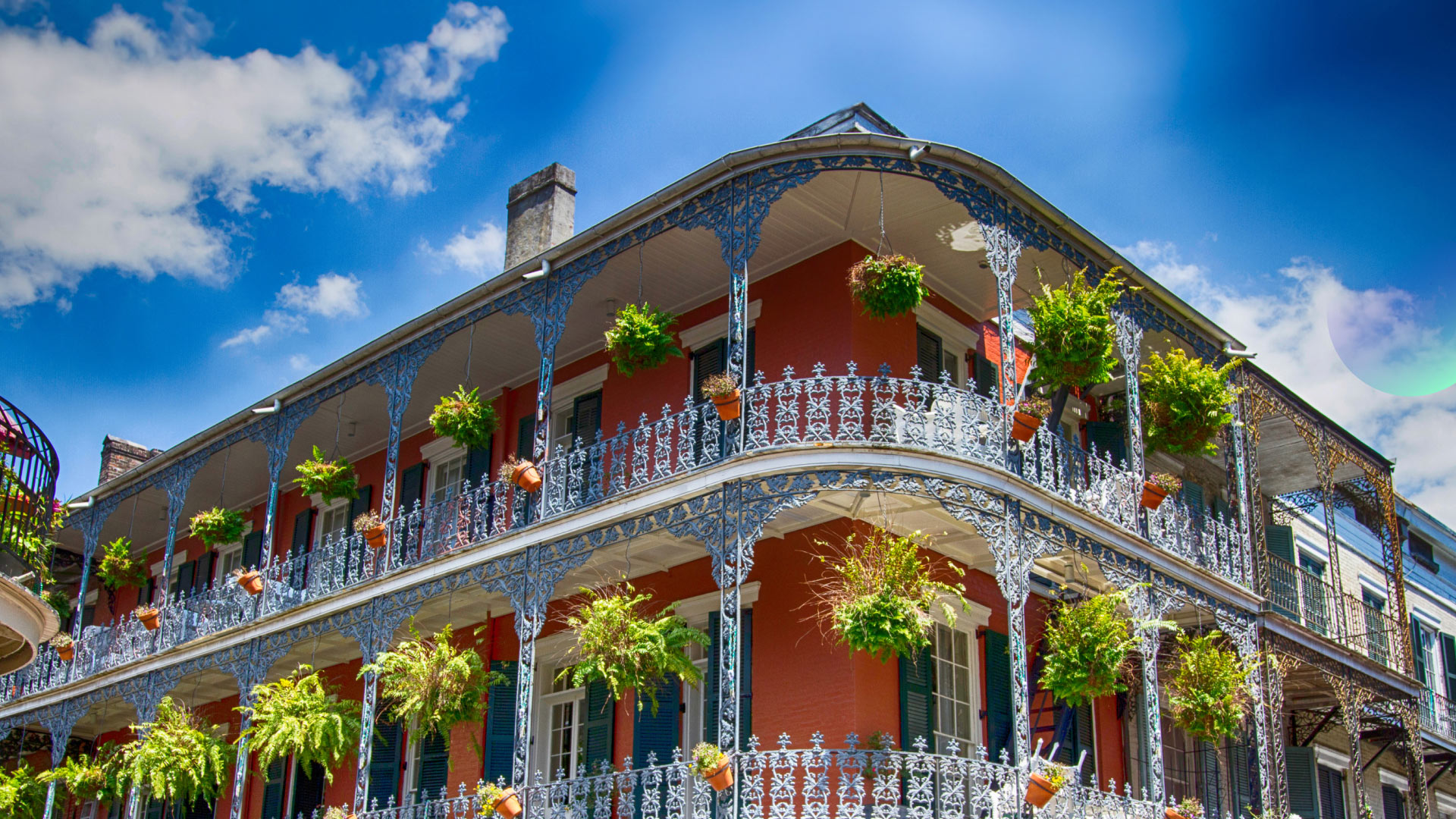 An image of downtown New Orleans.